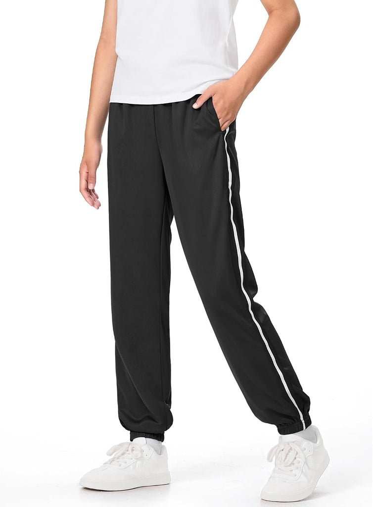 Boys Sweatpants 3 Pack Kids Mesh Quick Dry Athletic Pants Joggers