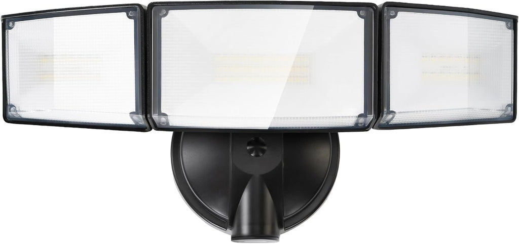 75W 8000LM Dusk to Dawn Outdoor Lighting, LED Flood Light Outdoor with Photocell, 5000K Daylight, IP65 Waterproof