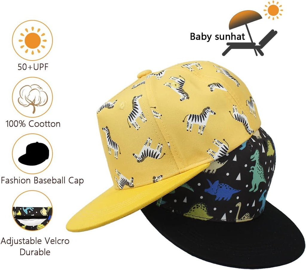 Kids Baseball Hat Toddler Boy Girl Sun Protection Hat Cotton Hats,Sun Hat for Baby Girls Boys Children