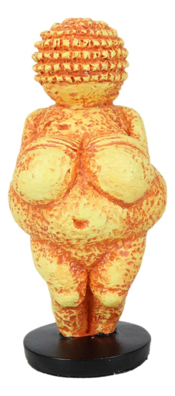 Venus of Willendorf Reproduction of Paleolithic Stone Age Period Artifact Statue Museum Decor Mini Sculpture 4.75"