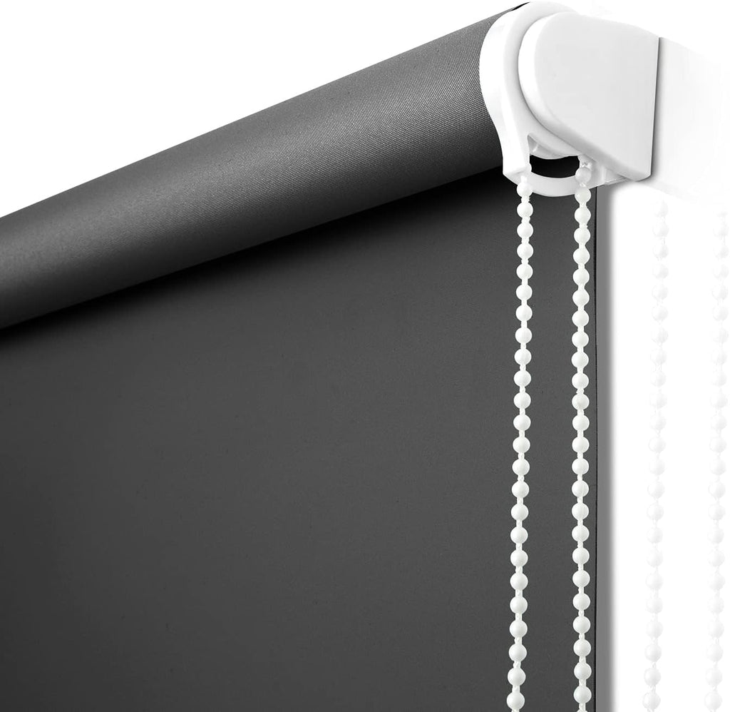 Window Roller Blinds and Shades, Thermal Insulated Window Blinds Easy to Install Blackout Roller Blinds with Chain Cord