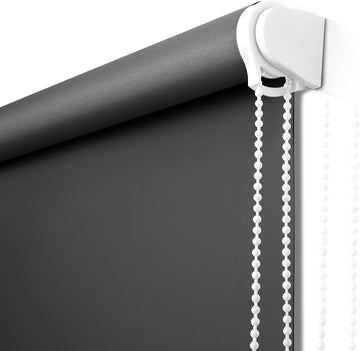 Window Roller Blinds and Shades, Thermal Insulated Window Blinds Easy to Install Blackout Roller Blinds with Chain Cord