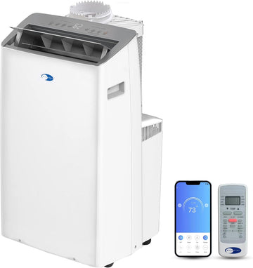 ARC-1230WN 14,000 BTU (12,000 BTU SACC) NEX Inverter Dual Hose Cooling Portable Air Conditioner, Dehumidifier