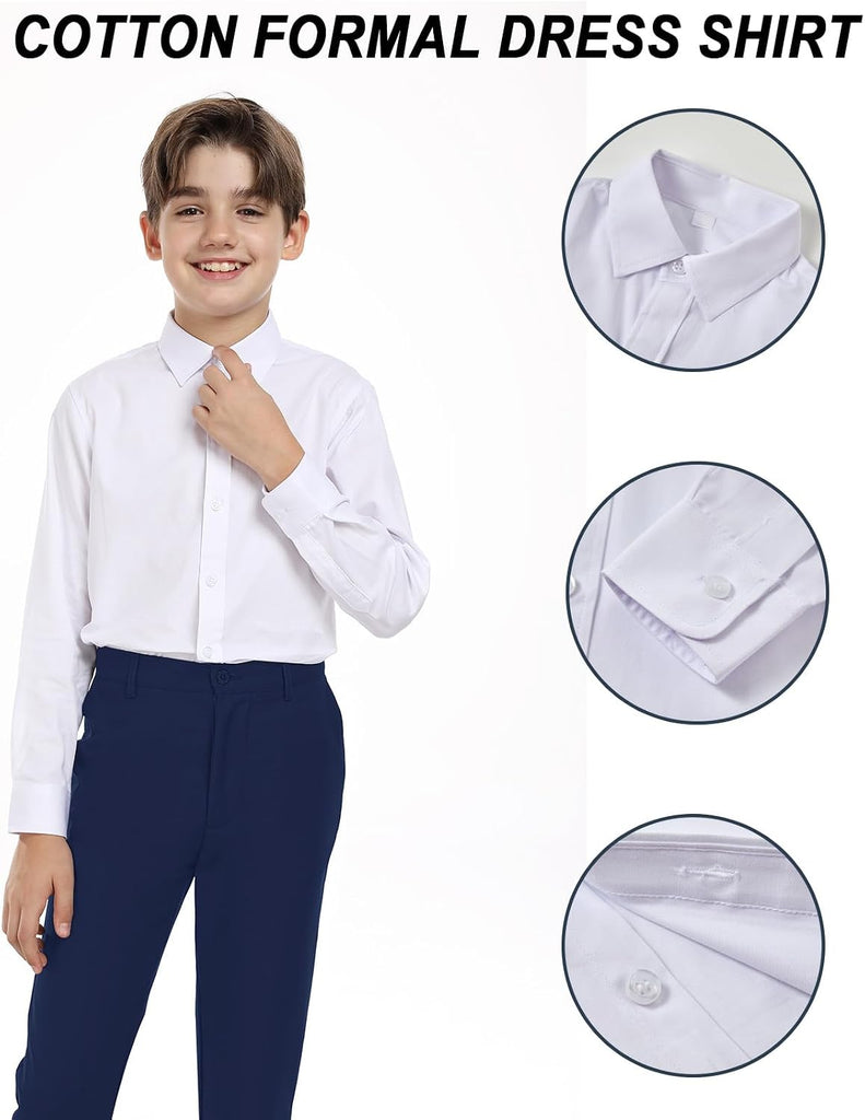 Boys Suits Formal Slim Fit Wedding Ring Bearer Outfit Dress Tuxedo Suit Set