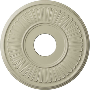 Berkshire Hand-Painted Ceiling Medallion, Clear Yellow