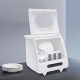 Portable Countertop Dishwasher with Inlet and Drainage Pipe