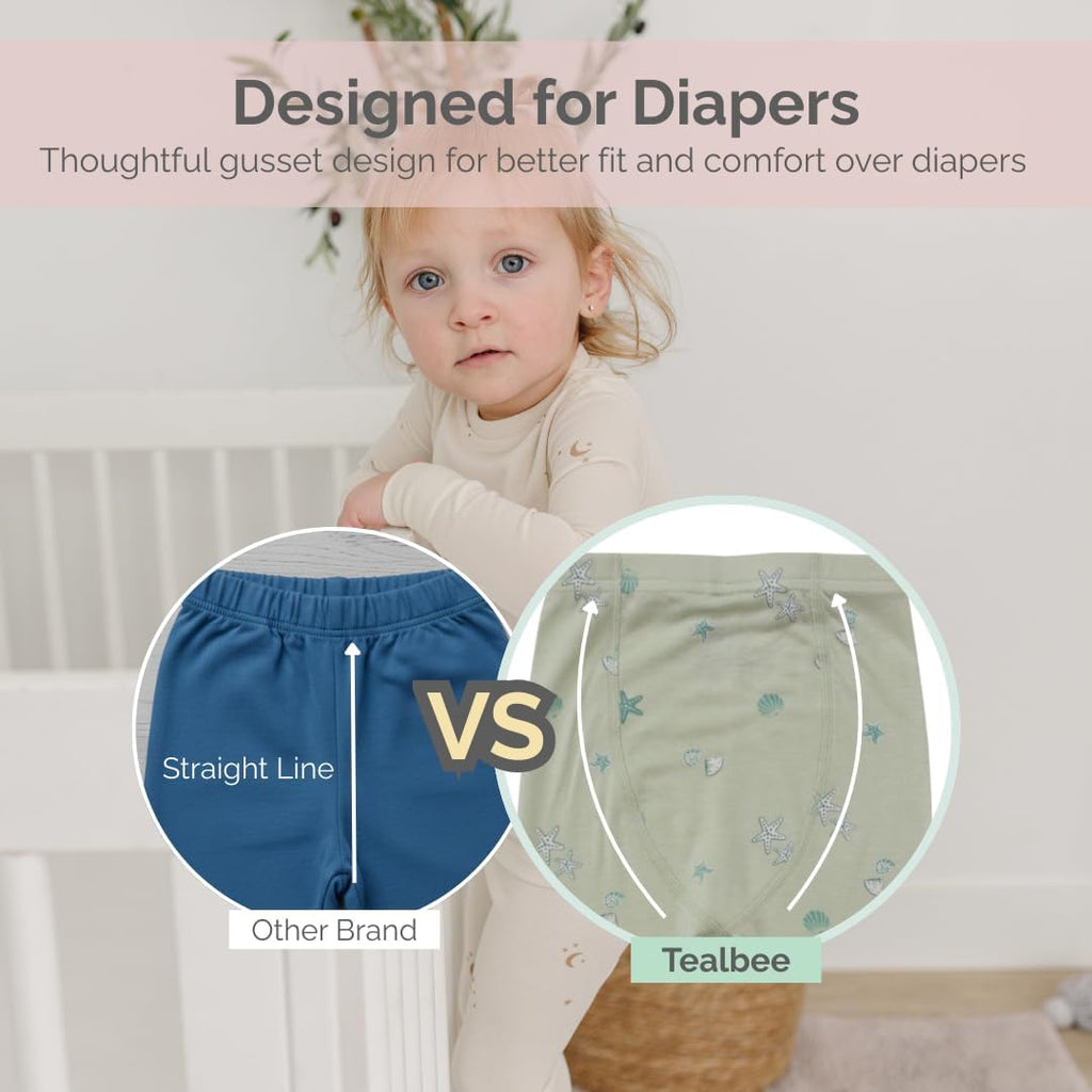 Toddler Pajamas - 2 Piece Set ( - ) Ultra-Soft Modal for Boys and Girls