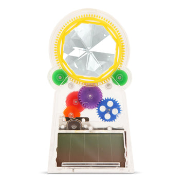 Solar Powered - Prism Suncatcher, Fun Home Window Decor - Unique Gift for Christmas & Birthdays - Standing Crystal