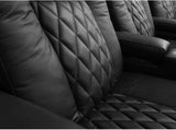 Tuscany XL Big & Tall Theater Seating - 400lb Capacity, Extra 26" Wide Power Recliner with Italian Leather