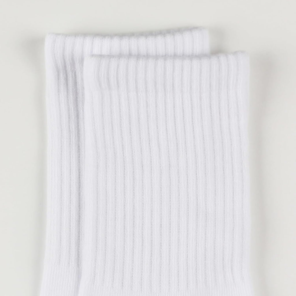 Unisex School Kids Boys Girls Soft Combed Cotton Athletic Socks