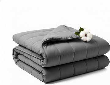 Weighted Blanket 15lbs 60"x80", Weighted Blankets for Adults, Cooling Weighted Blanket for Sleeping, Machine Washable