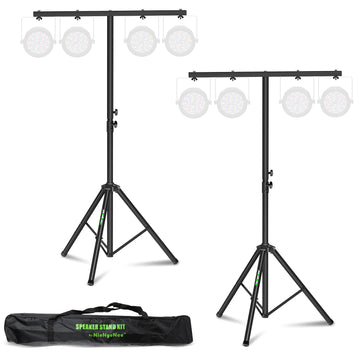 Dj Light Stands Stage Tripod Stands with T Bars, with a Carry Bag