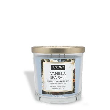 14 oz. Vanilla Sea Salt Soy Blend Jar Candle One Size (69646)