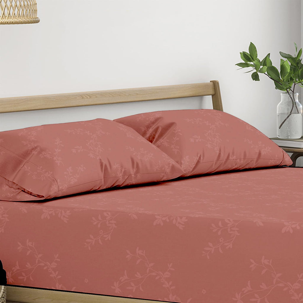 KHC Oversize Pillow Case Jacqurd | Extra Large Fits Even The Fluffiest Pillows Including The Pancake & Extra Tall