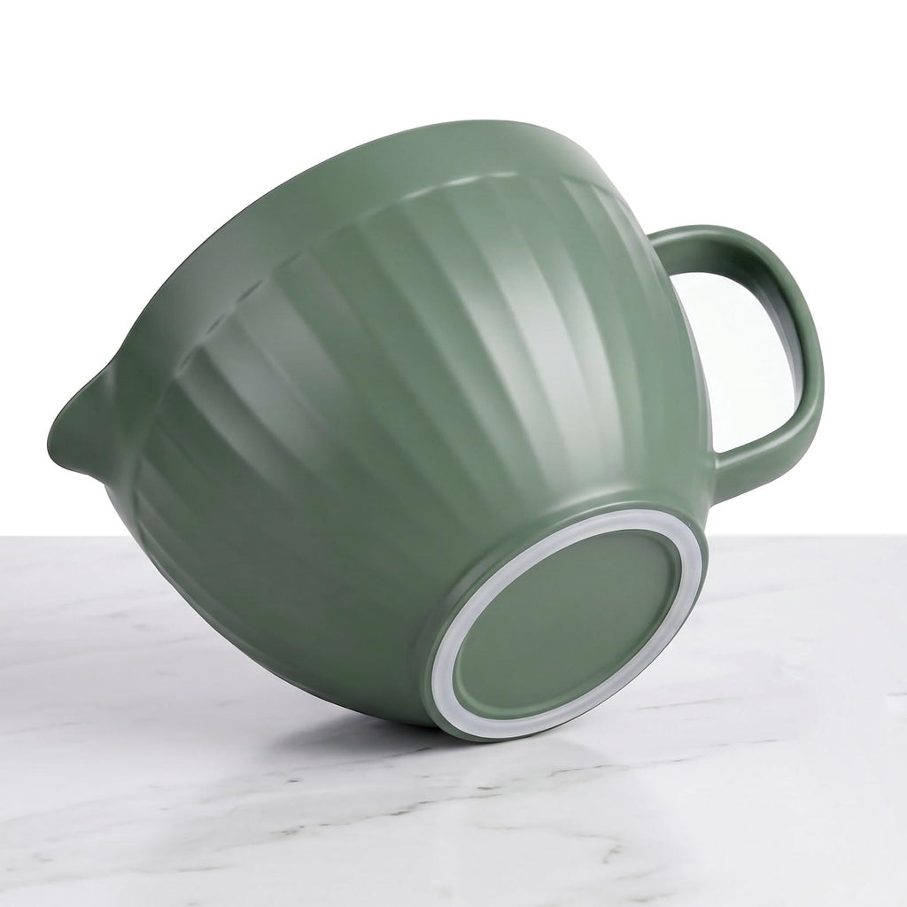 Mixing Bowls with Pour Spout Set of 3 (Gradient Green)