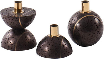 Modern Marble Candle Holders, Luxury Candlestick Set for Interior Decoration, Table Centerpiece for Parties and