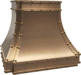 Brass Wall Mount Range Hood Baffle Filters