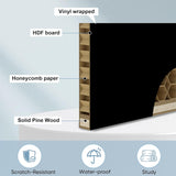 36 in. x 84 in. Sliding Barn Door Modern Door with 6FT Hardware Kit Icluded, Hollow-core Chevron Int