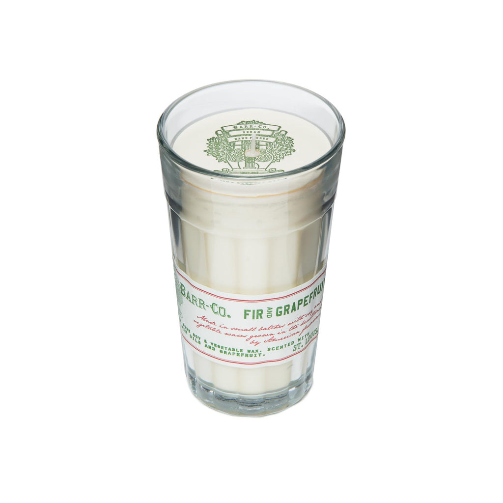 Fir & Grapefruit Parfait Glass Candle, 10 oz