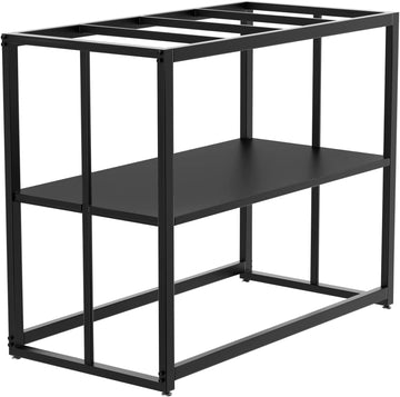 Fish Tank Stand Metal Aquarium Stand 40 Gallon Aquarium Turtle Tank 36.5" x 18.5" x 29.5"
