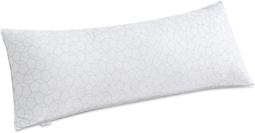 Full Body Pillow for Side Sleeper, Soft Long Bed Pillow for Adults | Generous Fill Firm Plush Support - Large Loft