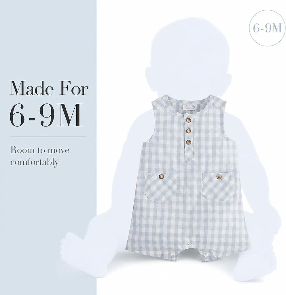 Baby Boys' Children's Gingham Shortall