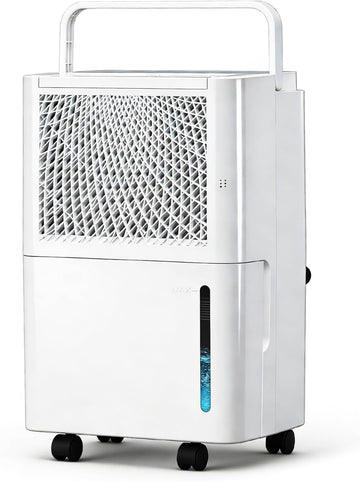 2500 Sq. Ft 30 Pints Dehumidifier Equipped With Drainage Hose, Automatic Defrosting, for Basement, Home, Bathroom