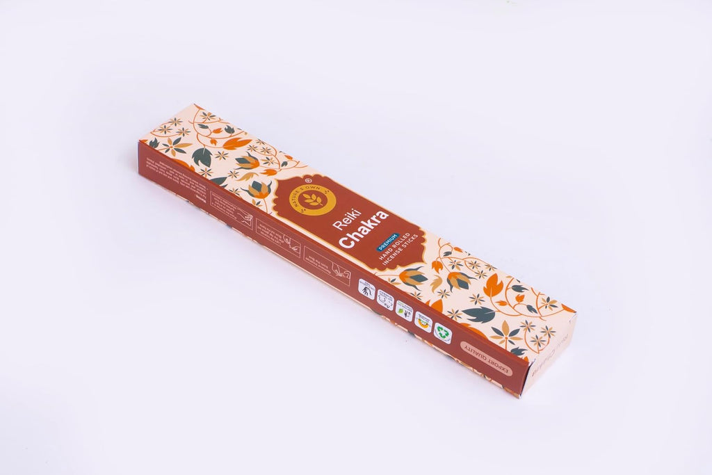 Incense Sticks Gift Pack - 6 Fragrances x 20 Sticks Each, Hand Rolled Insents with Incense Holder - Spiritual Healing - Set of 120