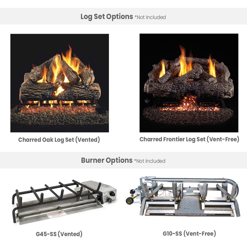 Contractor's Model Outdoor Fireplace | (Vented)