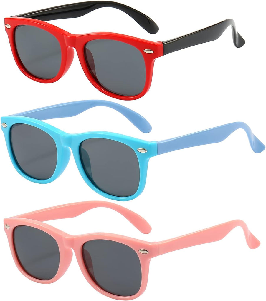 Kids Polarized Sunglasses for Boys Girls, Outdoor Sports