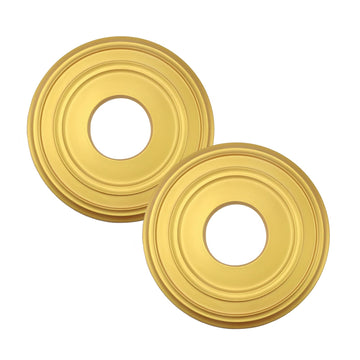2 PCS Ceiling Medallion, Large Ceiling Medallion, 12.2"OD x 3.86"ID