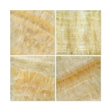 Honey Onyx 12 X 12 Polished Premium Field Tile (Lot of 50 sq. ft.)