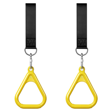Trapeze Bar Swing Monkey Bars Hanging Ninja Rings Warrior Slackline Obstacle Course Kits for Kid Playground Equipment