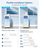 8,000 BTU Portable Air Conditioners, 3-in-1 Air Conditioner Portable up to 350 sq.ft, Portable AC Unit with Cool, Fan