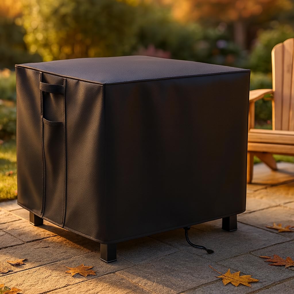 Fire Pit Cover Square Gas Fire Pit Table Cover 28X28 inch