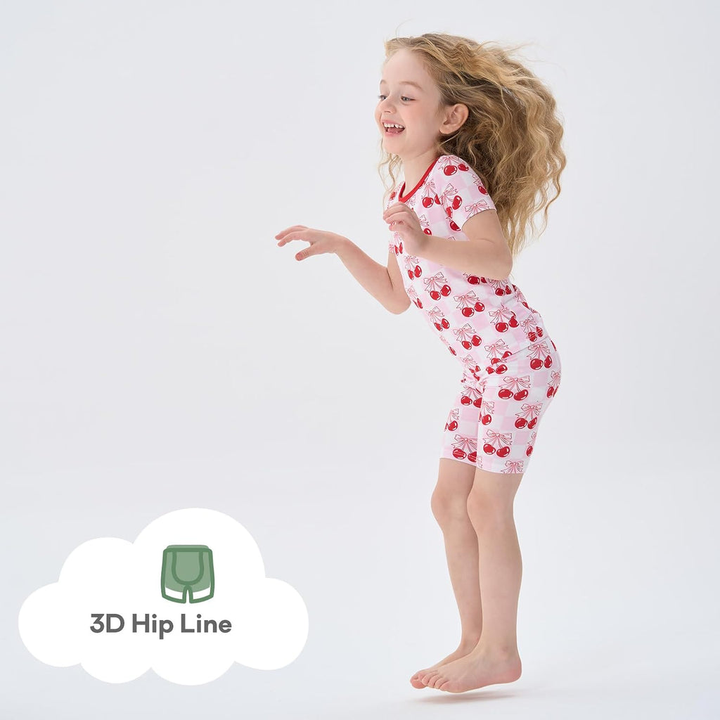 Baby Viscose from Bamboo Pajama Set Toddler Girl Sleepwear