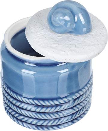Tea Storage Pot Lidded Tea Canister Coffee Canister Apothecary Jar Style