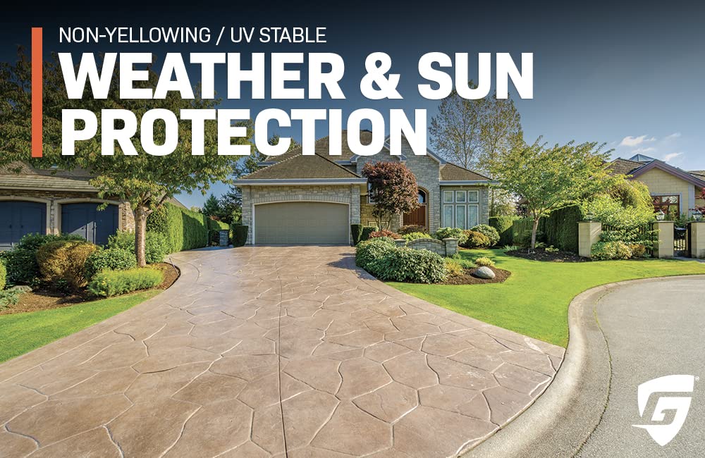 Cryli-Tek 5505-1 Gallon Solvent Based Acrylic High Gloss Wet Look Water Repellent, and Paver Sealer
