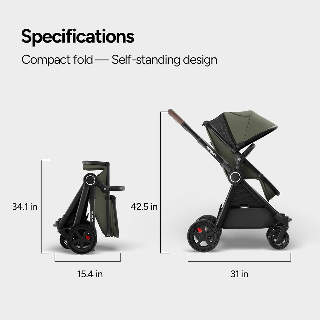 Ultimate2 Full-Size Stroller, Reversible Seat, Infant to Toddler