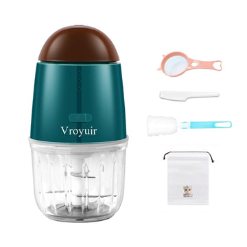 Mini Food Processor, Cordless Small Food Chopper & Blender, Dishwasher Safe