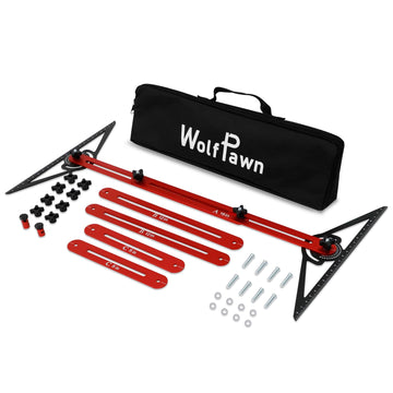 Stair Tread Template Tool, Adjustable 8-72In Stair Measuring Tool