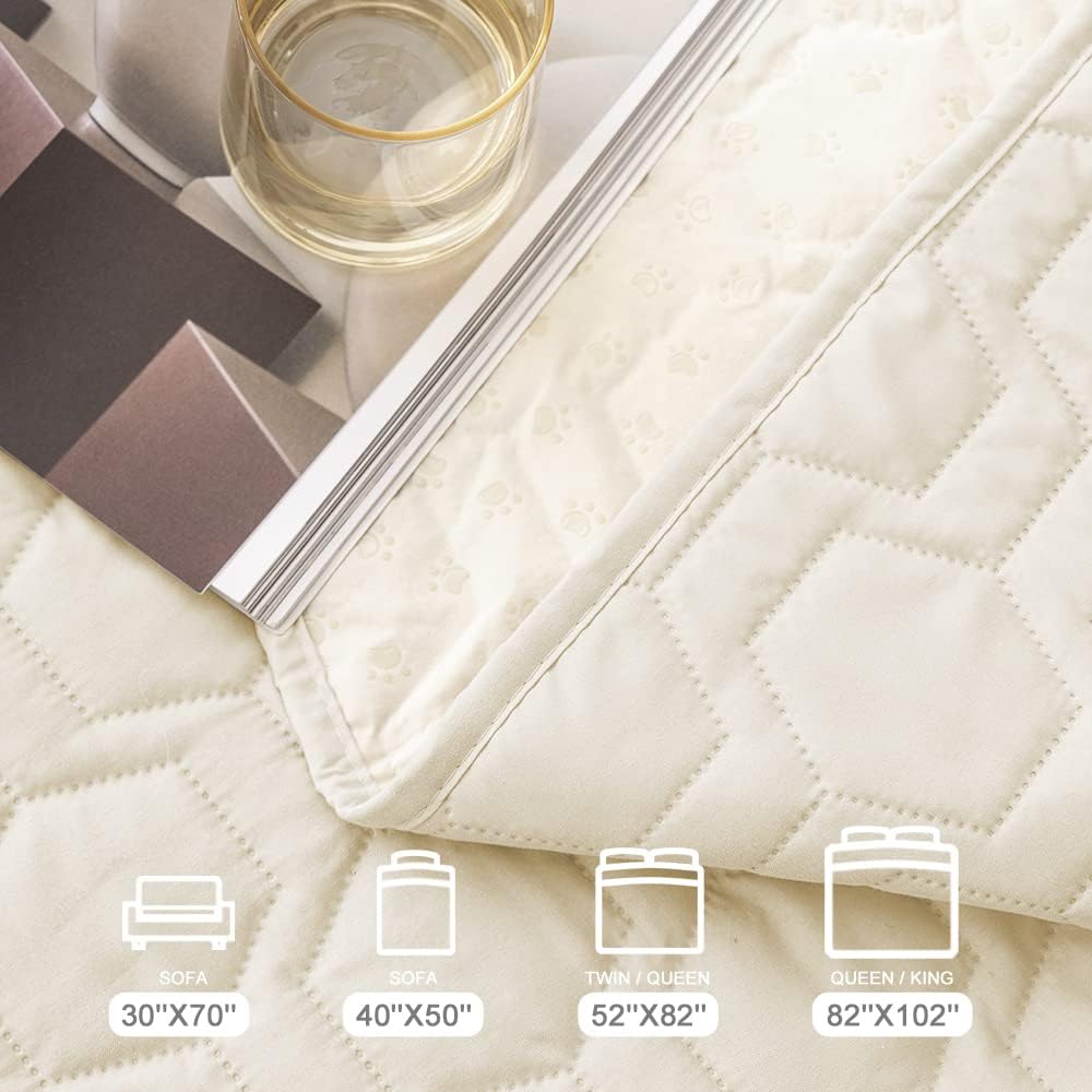 Waterproof Blanket Couch Cover for Dogs Non-Slip Pet Sofa Protector