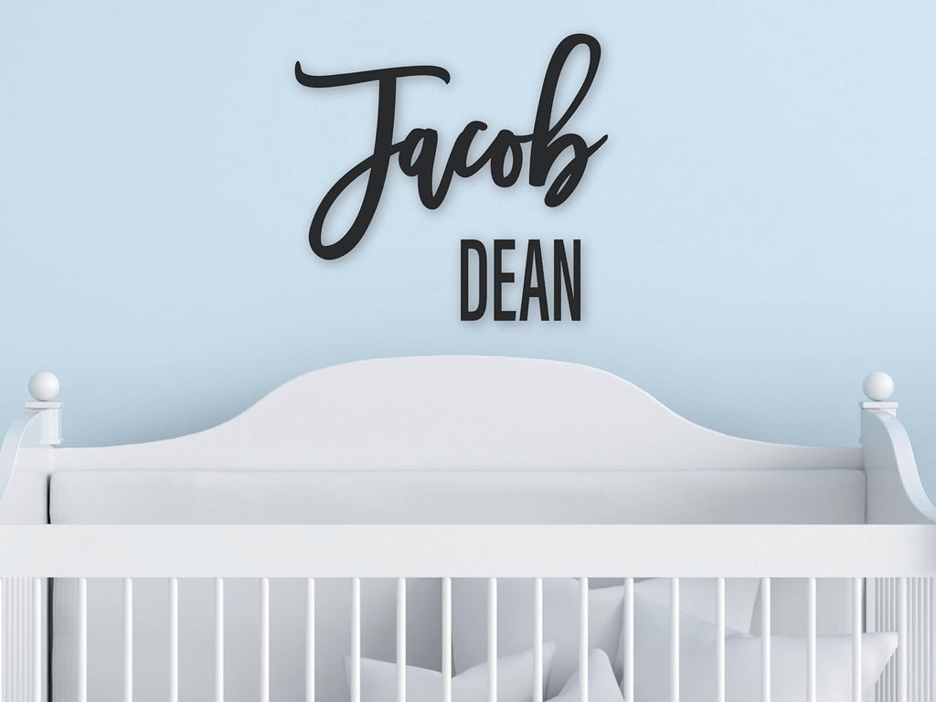 Wooden Name Sign Cutout, Baby Nursery Signs - Personalized Name Decor, Wood or word Cut out, Letters for wall decor