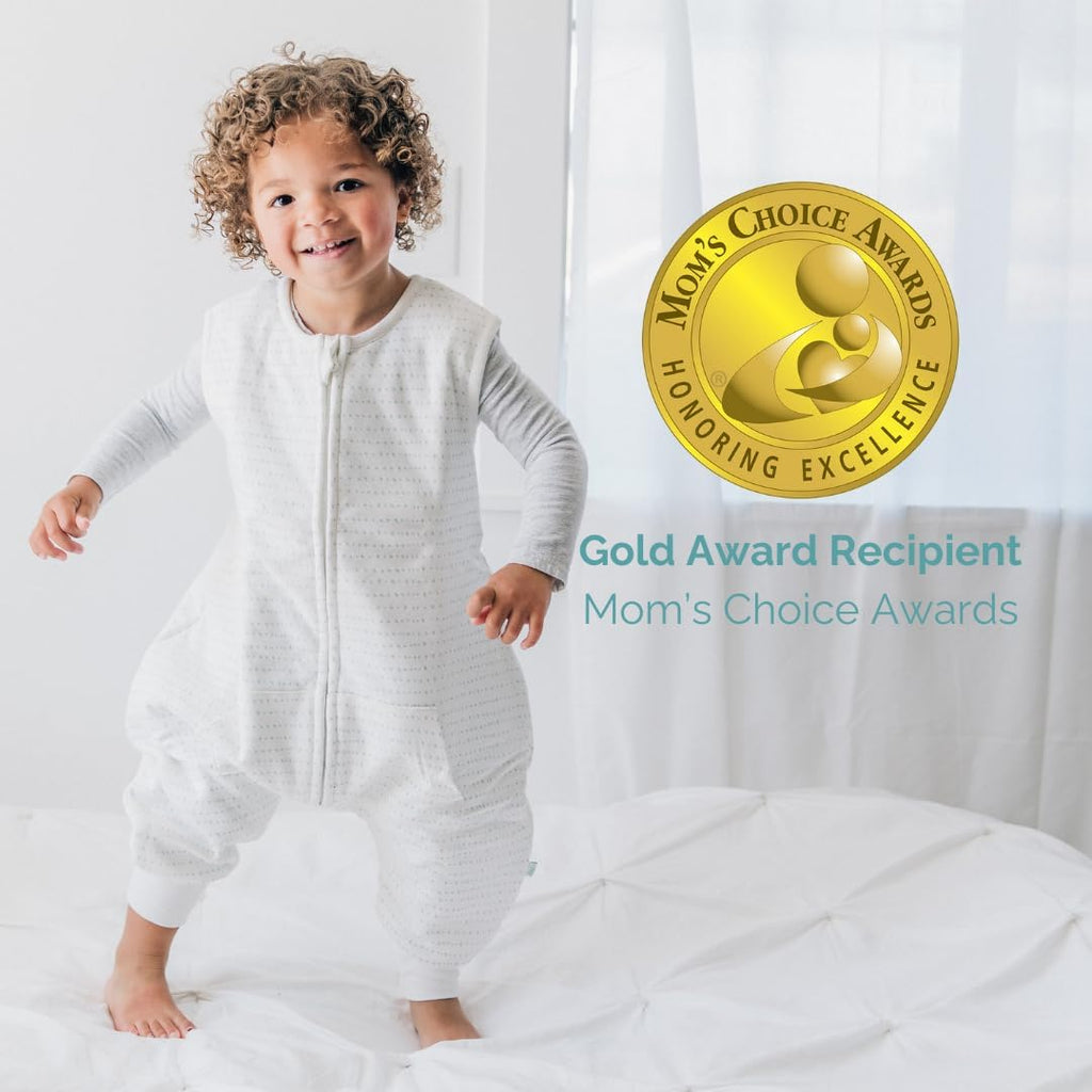 Dreamsuit: Toddler Sleep Sack with Legs, Rayon Made from Bamboo