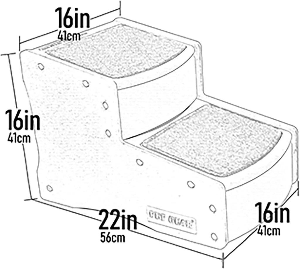 Pet Stairs, Sand Dune, 2 Step