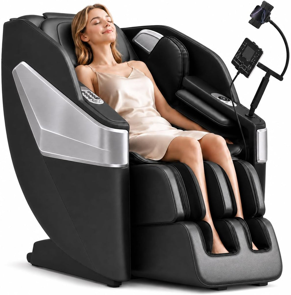 Full Body Massage Chair : Zero Gravity Massage Chairs with SL Track, 3D Robot Hands, Heat, Airbag Massage, Foot