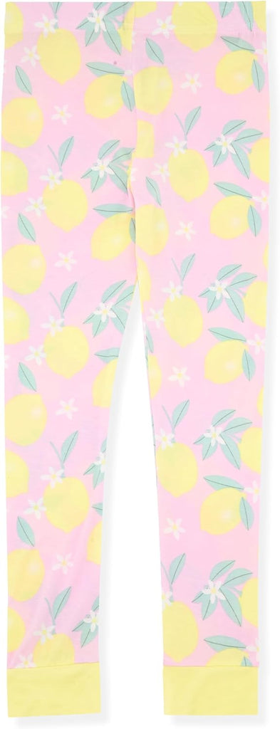 Girls Pajama Sets Soft Breathable Viscose Bamboo Toddlers Girls Pajamas with Fun Prints Kids Sleepwear