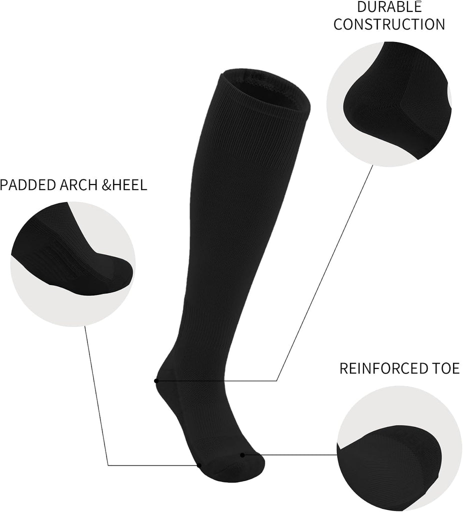 Toddler Baseball Socks And Belt Set, 2 Pairs of Socks & 1 Belt