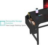Computer Desk with File Drawers Cabinet, 47 Inch Reversible Home Office Desks with Filing Cabinet for Small Space