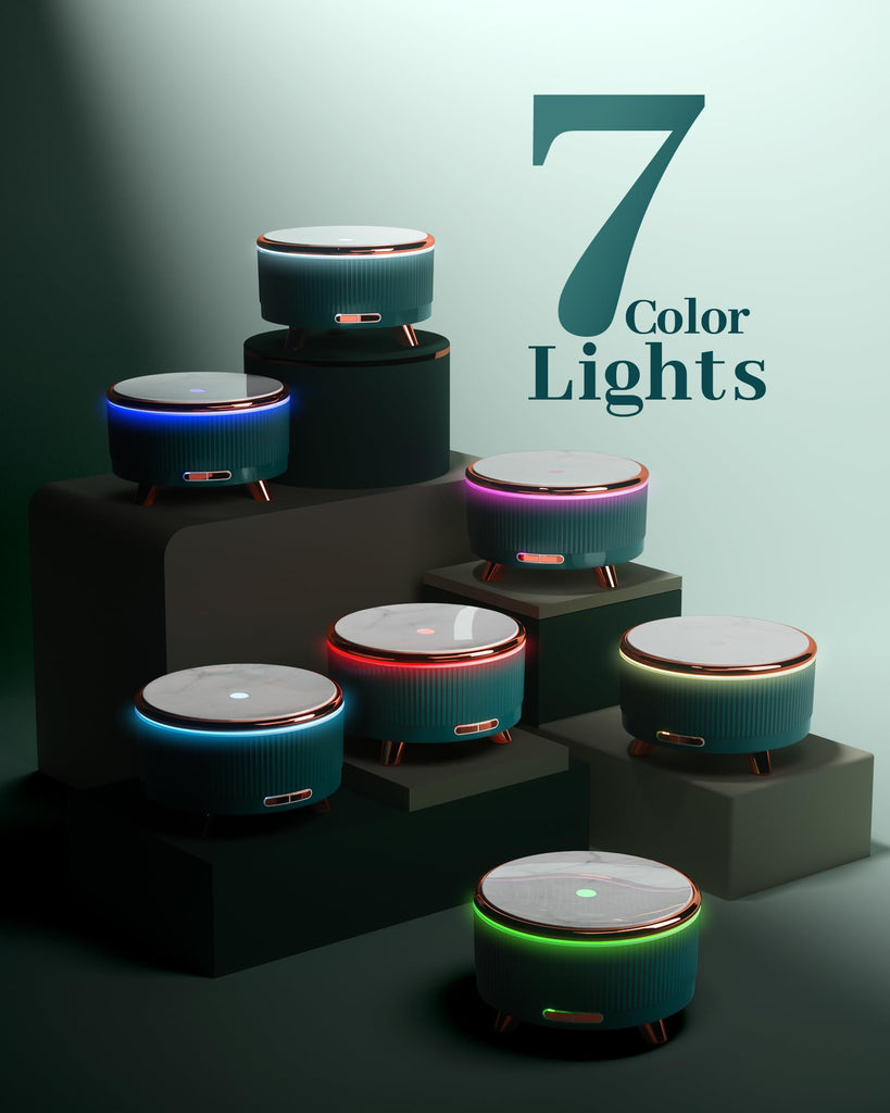 Essential Oil Diffuser, Diffusers for Essential Oils Large Room, 500ml Aromatherapy Diffuser, 7 Colors Changed